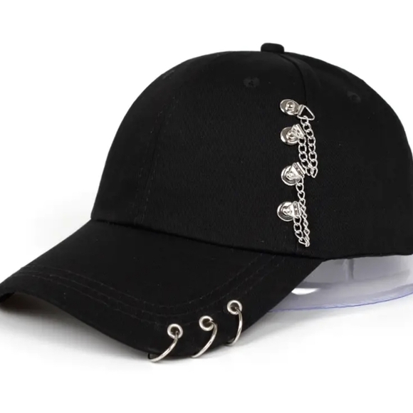 New 1pc Vintage Fashion Personalized Baseball Cap With Chain, hat, T2MIS - Picture 3 of 7